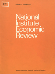 National Institute Economic Review  Volume 63 - Issue  -