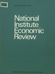 National Institute Economic Review  Volume 75 - Issue  -
