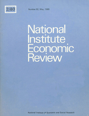 National Institute Economic Review  Volume 92 - Issue  -