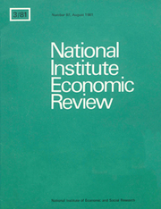 National Institute Economic Review  Volume 97 - Issue  -