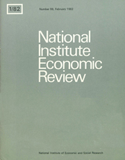 National Institute Economic Review  Volume 99 - Issue  -