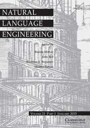Natural Language Engineering Volume 21 - Issue 1 -