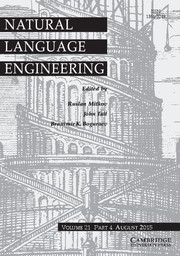 Natural Language Engineering Volume 21 - Issue 4 -