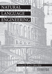 Natural Language Engineering Volume 22 - Issue 3 -