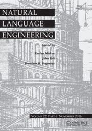 Natural Language Engineering Volume 22 - Issue 6 -