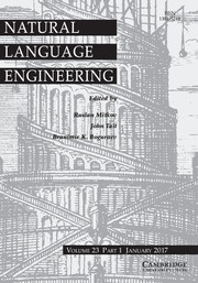 Natural Language Engineering Volume 23 - Issue 1 -