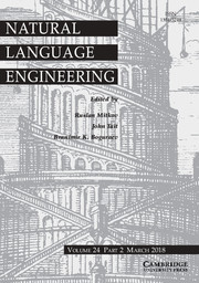 Natural Language Engineering Volume 24 - Issue 2 -