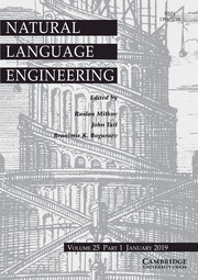 Natural Language Engineering Volume 25 - Issue 1 -
