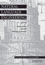 Natural Language Engineering Volume 26 - Issue 1 -