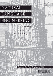 Natural Language Engineering Volume 26 - Issue 2 -