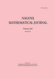 Nagoya Mathematical Journal Volume 229 - Issue  -