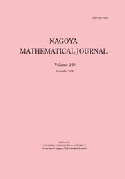 Nagoya Mathematical Journal Volume 240 - Issue  -