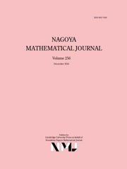 Nagoya Mathematical Journal Volume 256 - Issue  -