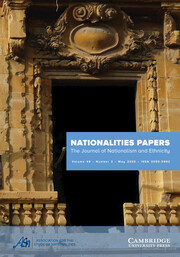 Nationalities Papers Volume 48 - Special Issue3 -  Special Issue on the Soviet Famines of 1930–1933