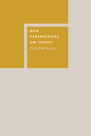 New Perspectives on Turkey Volume 52 - Issue  -