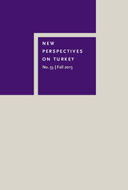 New Perspectives on Turkey Volume 53 - Issue  -