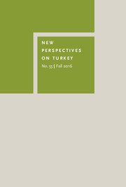 New Perspectives on Turkey Volume 55 - Issue  -