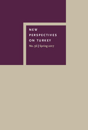 New Perspectives on Turkey Volume 56 - Issue  -