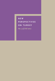 New Perspectives on Turkey Volume 57 - Issue  -