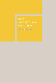 New Perspectives on Turkey Volume 59 - Issue  -