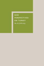 New Perspectives on Turkey Volume 61 - Issue  -