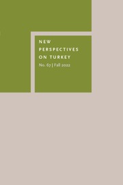 New Perspectives on Turkey Volume 67 - Issue  -
