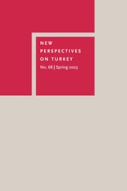 New Perspectives on Turkey Volume 68 - Issue  -