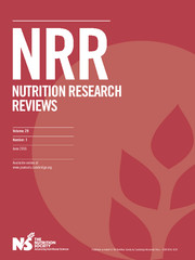Nutrition Research Reviews Volume 29 - Issue 1 -