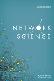 Network Science Volume 2 - Issue 1 -