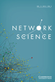 Network Science Volume 3 - Issue 3 -