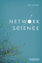 Network Science Volume 4 - Issue 1 -