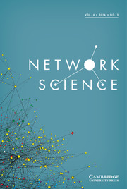 Network Science Volume 4 - Issue 2 -