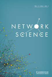Network Science Volume 4 - Issue 3 -