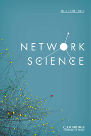 Network Science Volume 6 - Issue 1 -