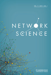 Network Science Volume 7 - Issue 1 -