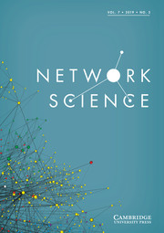 Network Science Volume 7 - Issue 3 -