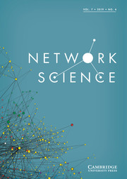 Network Science Volume 7 - Issue 4 -