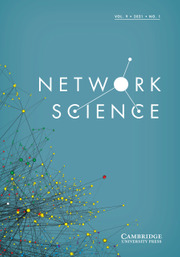 Network Science Volume 9 - Issue 1 -