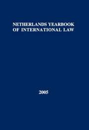 Netherlands Yearbook of International Law Volume 36 - Issue  -