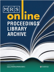 MRS Online Proceedings Library (OPL) Volume 1717 - Issue  -