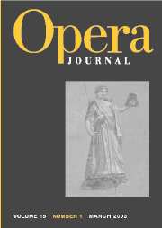 Cambridge Opera Journal Volume 15 - Issue 1 -