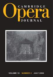 Cambridge Opera Journal Volume 18 - Issue 2 -
