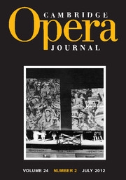 Cambridge Opera Journal Volume 24 - Issue 2 -