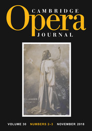 Cambridge Opera Journal Volume 30 - Issue 2-3 -  Prima Donnas and Leading Men on the French Stage