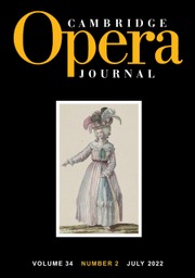 Cambridge Opera Journal Volume 34 - Issue 2 -