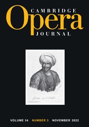 Cambridge Opera Journal Volume 34 - Issue 3 -