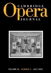 Cambridge Opera Journal Volume 35 - Issue 2 -