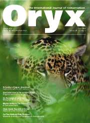 Oryx Volume 38 - Issue 2 -