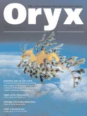 Oryx Volume 40 - Issue 2 -