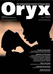 Oryx Volume 42 - Issue 1 -